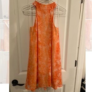 Bold Snake Print Dress